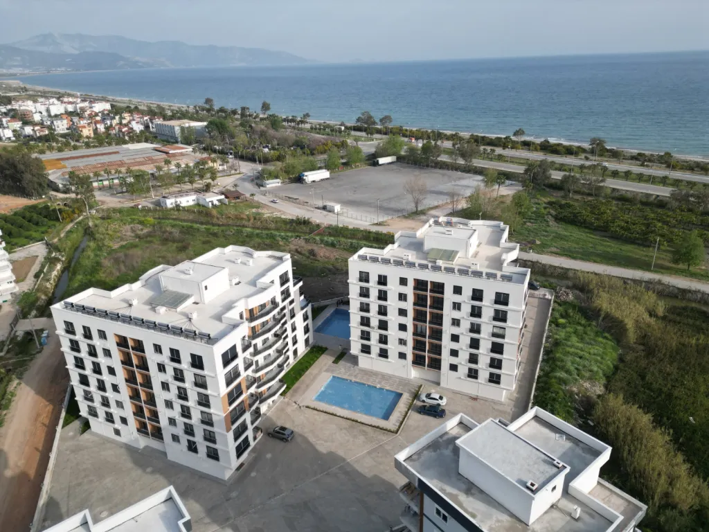 Finike Çınar Residence inşaat bitim