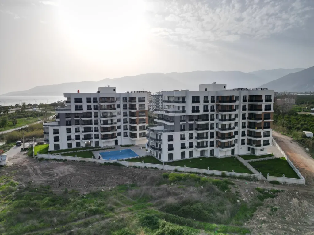 Finike Çınar Residence inşaat bitim